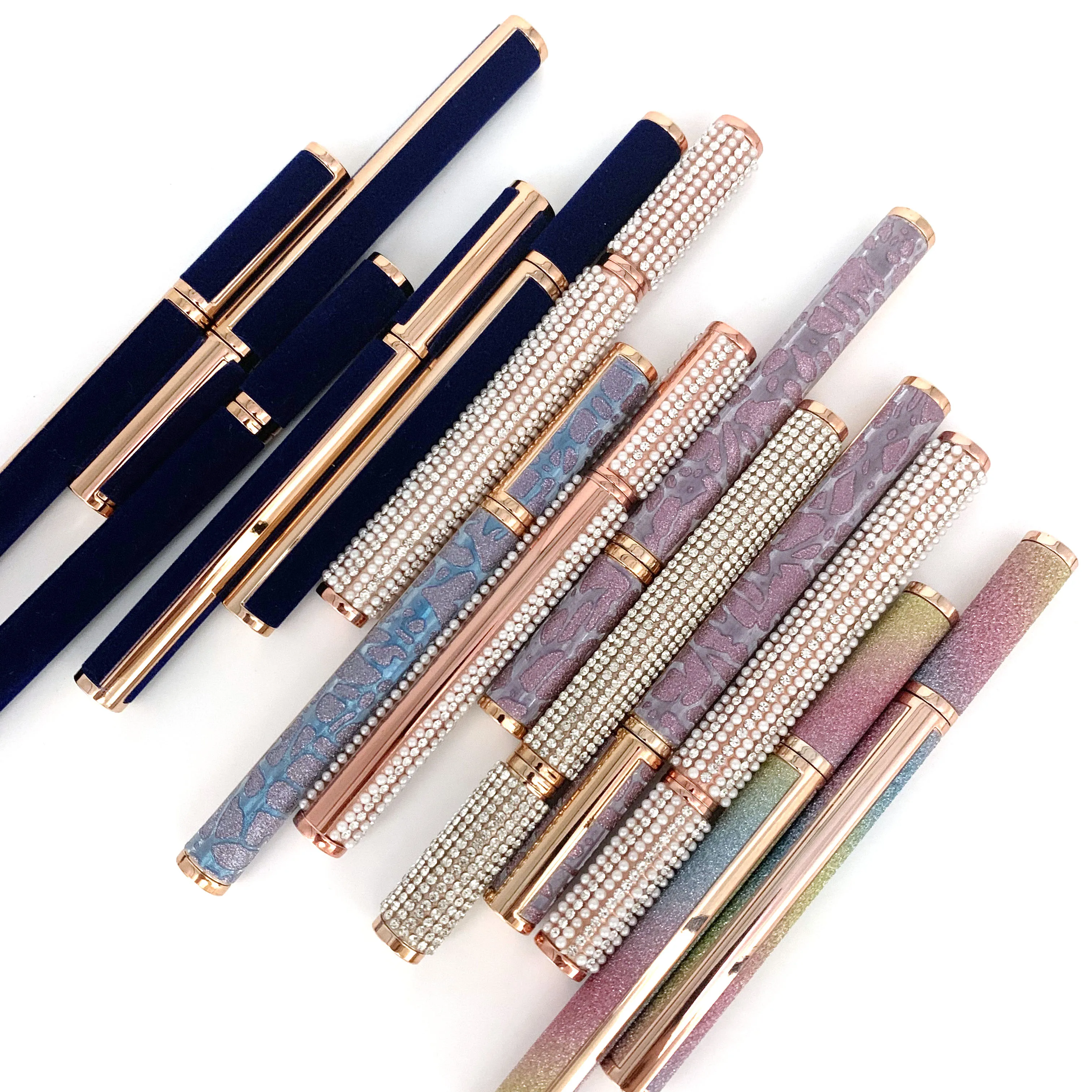 

colorful trendy magic eyeliner pencil tube adhesive eyeliner Eyeliner Glue Pen for 25mm mink eyelashes beauty cosmetics, Mixed colors