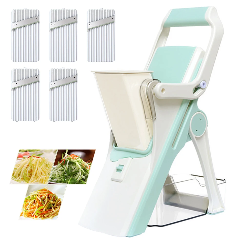 

2021 Hot Sale 5 In 1 Multifunction Fruit Onion Dicer Cutter Slicer Kitchen Vegetable Slicer Chopper