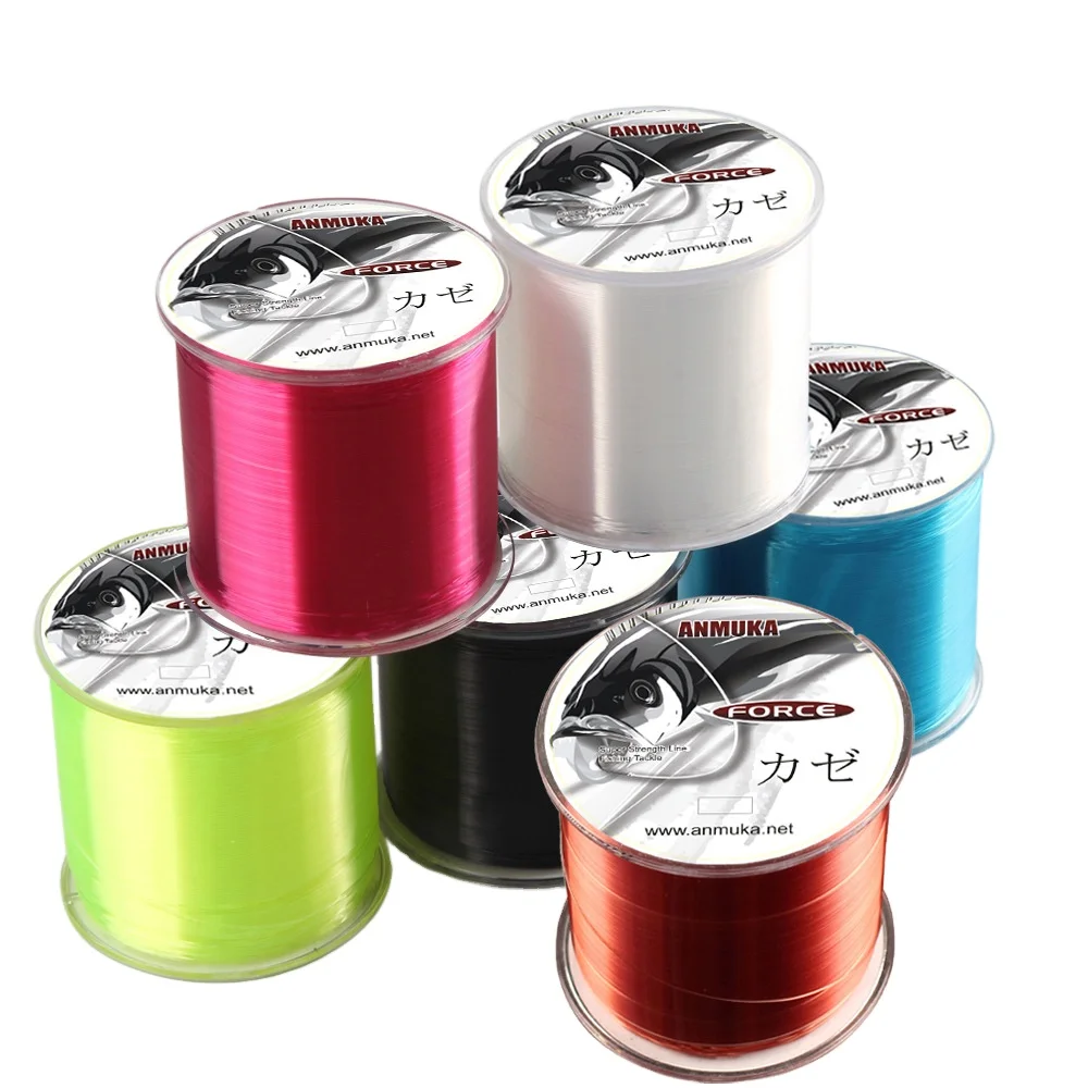 

Super Strong Fishing Line Monofilament Nylon Quality Material Durable Saltwater Carp Fishing Rod Fishing Tackle, 7 colors