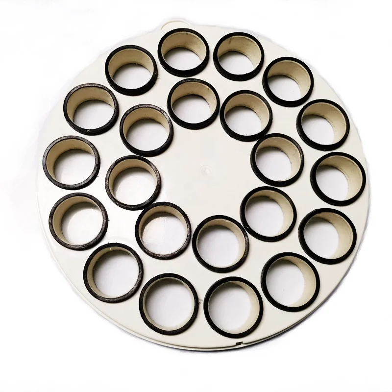 

Professional 52.5mm 22pcs Billiard Snooker Ball Cleaner Replacement Spacer, White