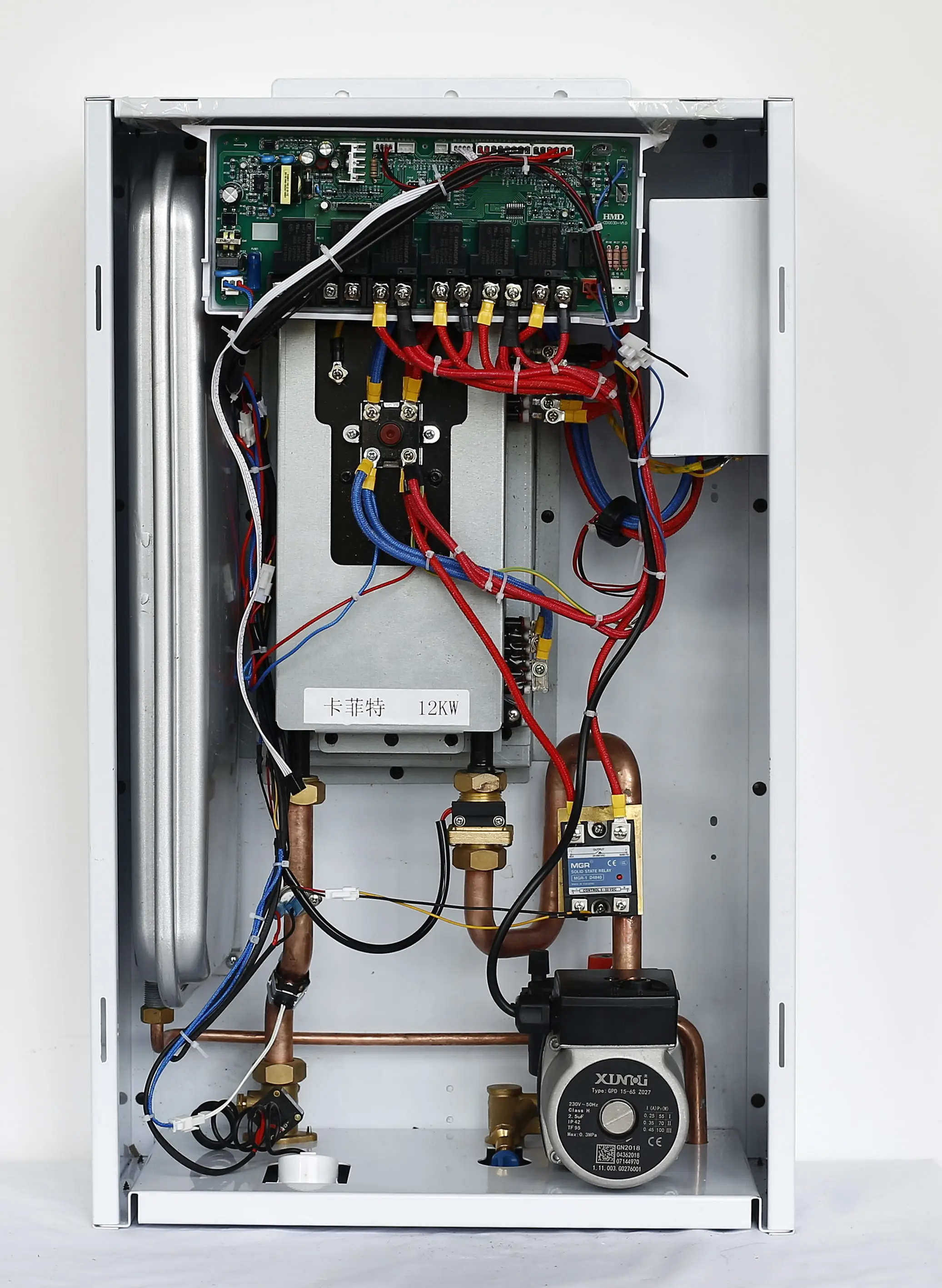 8kw 10kw 12kw 24kw 国内壁挂式电锅炉室内加热