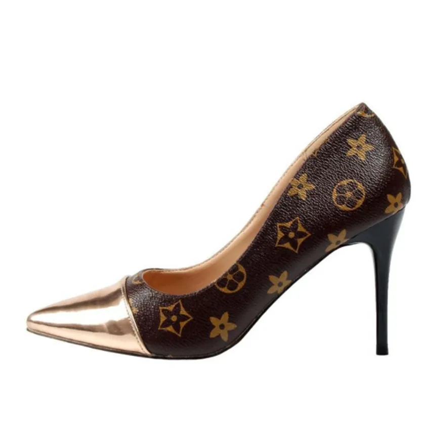 

2021 New High Heels Shallow Mouth Pointed High Heels Fashion Women's Shoes