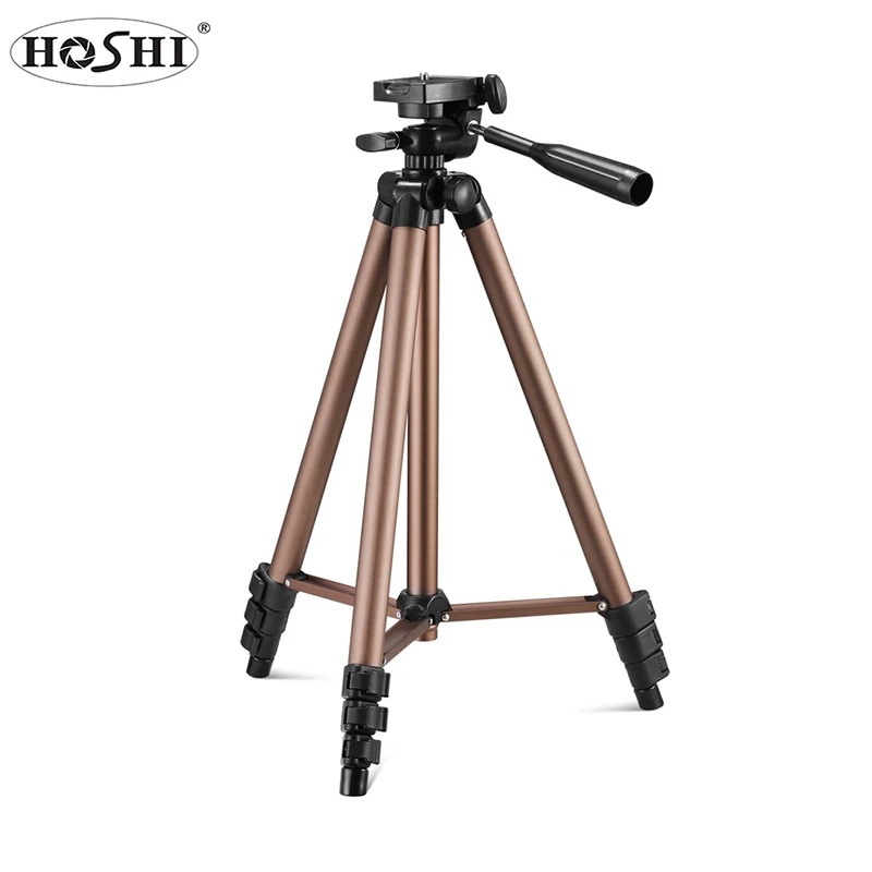 

HOSHI WT-3130 Tripod Universal Portable Digital Camera Camcorder Tripod Lightweight Aluminum Stand for DSLR Cameras