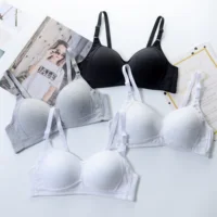 

High quality hot sale padded bra panty set girls womens hot bra