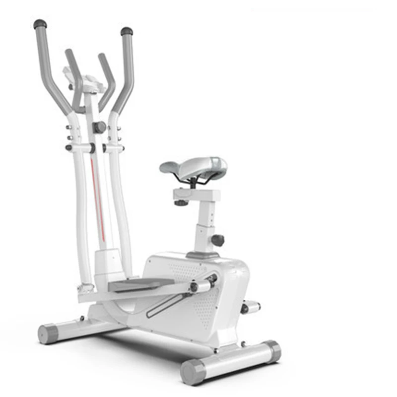 

Hesenlan EM-2301 Elliptique Commercial Air Bike Machine Used Home Gym Fitness Equipment Elliptical Trainer, White+black