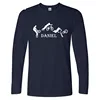 Morewin Big Size Cotton T Shirt Spring Autumn Fashion Mens T-shirt Long Sleeved O-Neck Free Style Jumping Bike Tops Tees