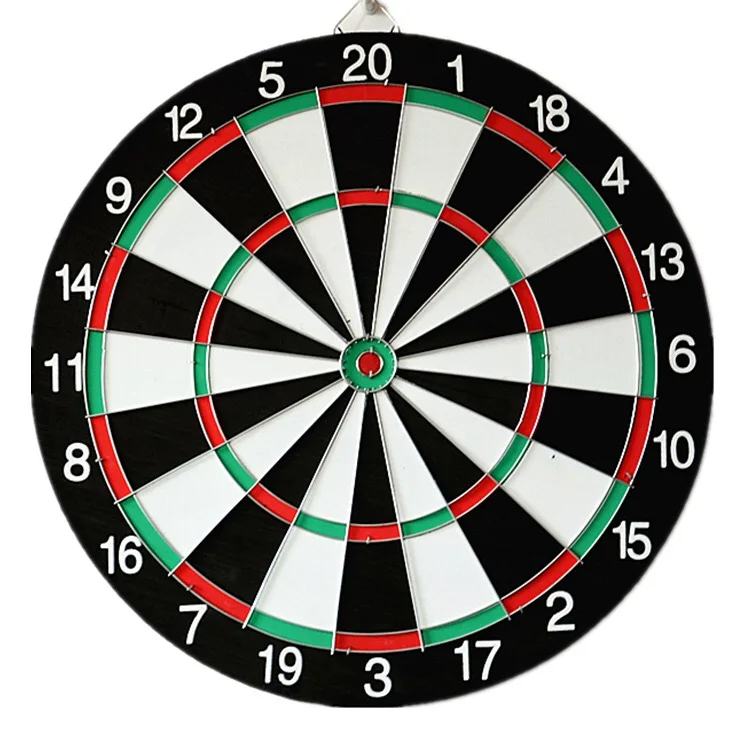 

12-inch multi-specification grid dart mat set two-sided Frisbee children's toy dart board, Custom color