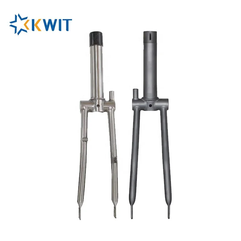 

bicycle fork,K-Whale,Titanium folding bike fork, Wire drawing/sandblasting