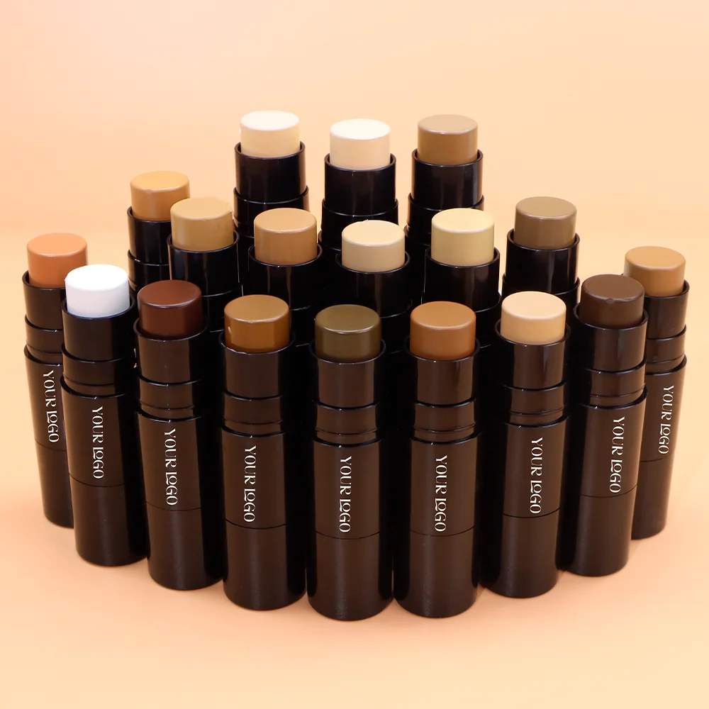 Make Your Own Logo Smoothing Highlighter Bronzer Waterproof Cream Full Coverage Concealer Vegan Makeup Contour Sticks