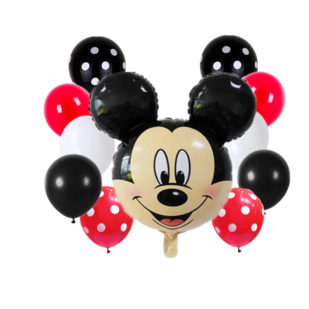 25/" Pouces Mickey et Minnie Mouse forme de visage Foil Balloon Tête Feuille Cartoon Toy
