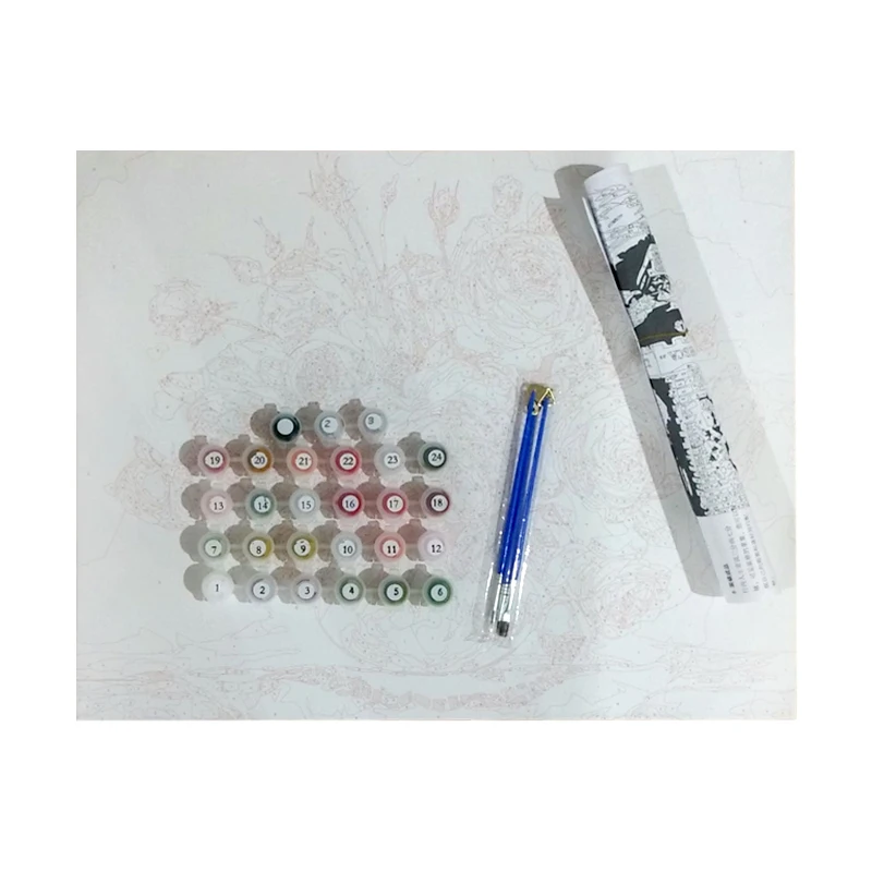 
Ballet performance diy painting by numbers 40*50hand-painted the living room decorative painting 