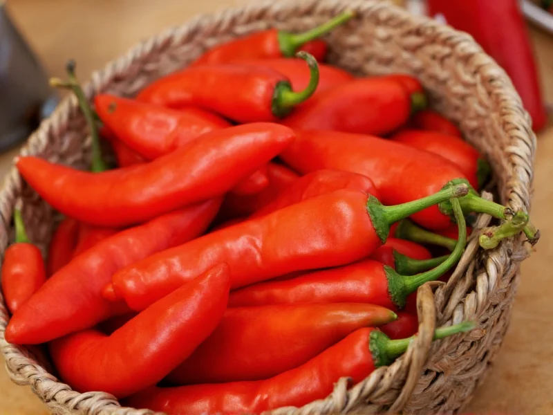 Mild Spicy Peppers: Top Varieties and Culinary Uses