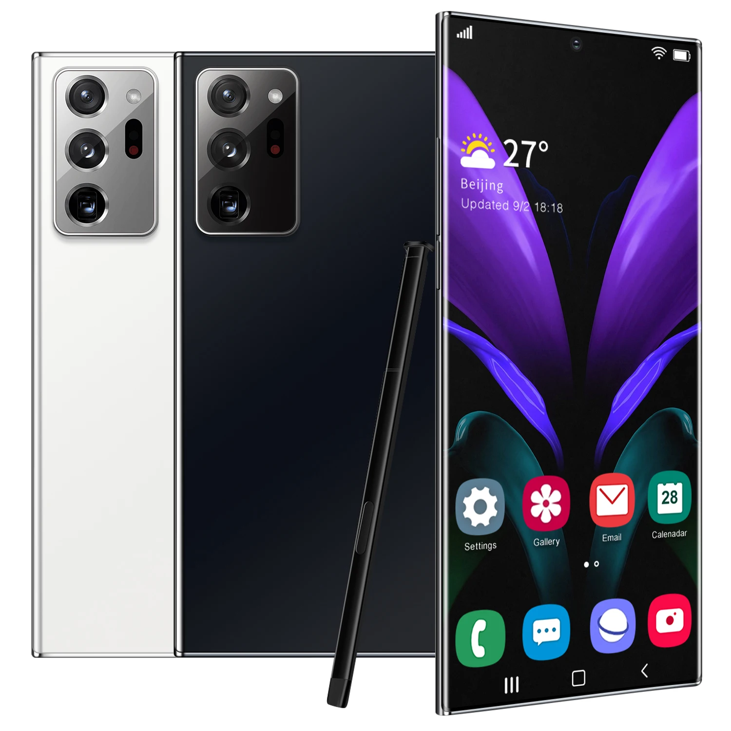 

2021 New Design with 6+128GB Large Memory Smartphone Mobile Phone with 4G/5G Dual Sim Card