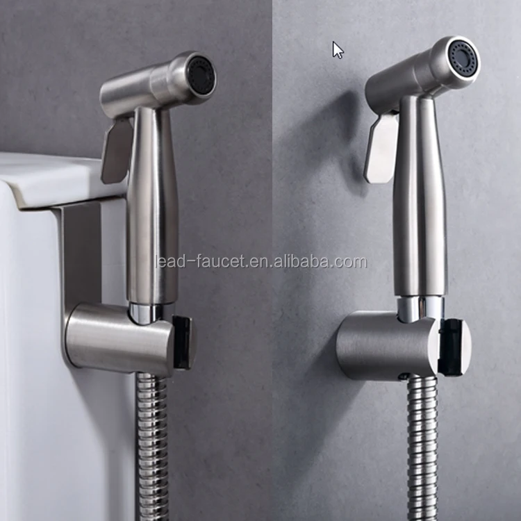 Kaiping Stainless Steel Multi Function Hand Held Shower Faucet Toilet Washing Bidet Sprayer for Muslim
