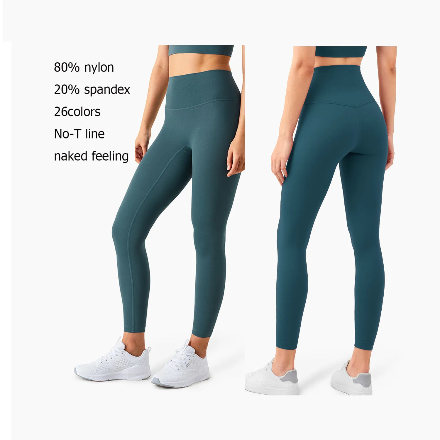 

Wholesale With Pockets High Waist Leggings No Front Stitch Line Vuori Leggings Butt Lift Comfortable Tights Leggings For Women, Customized colors