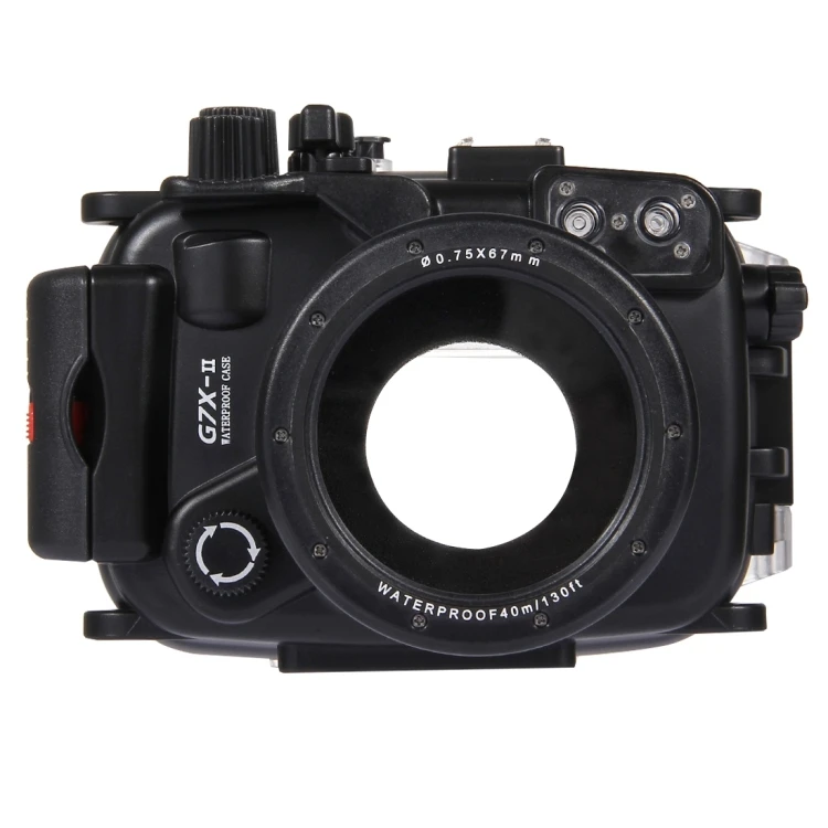 

Hottest PULUZ 40m Underwater Depth Diving Case Waterproof Camera Housing for Canon G7 X Mark IIHottest PULUZ 40m Underwater Dept