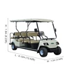 China factory direct sale 4 wheel drive cheap price electric golf cart 8 seater for sale