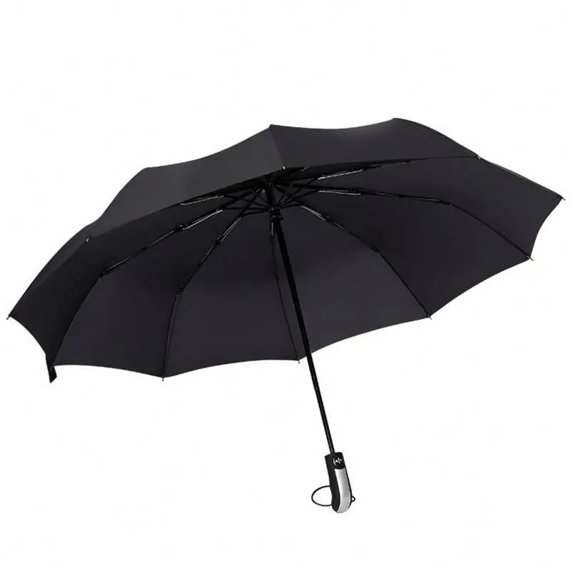 

cheap umbrellas ,NAYwe 3 fold windproof automatic umbrella, Black