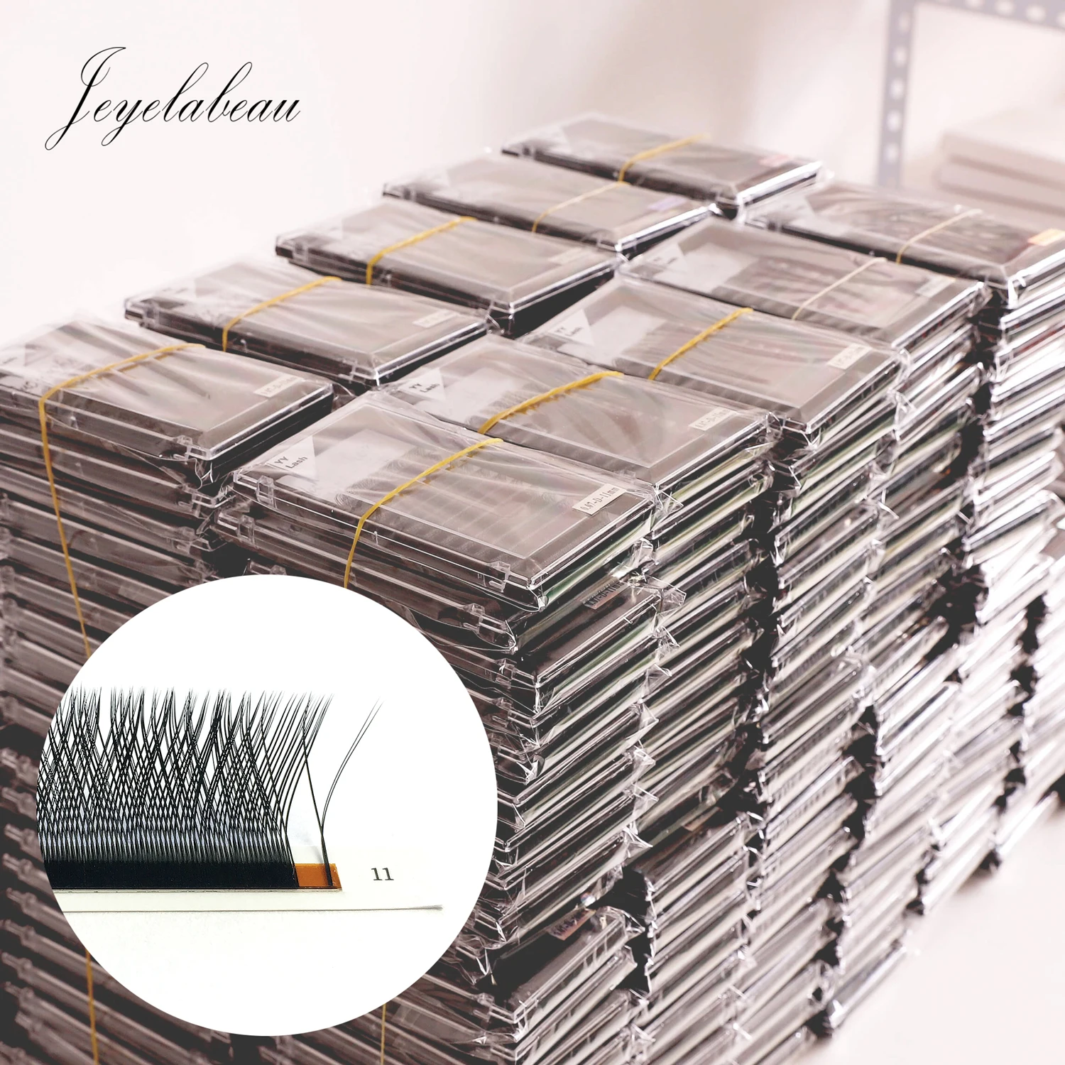 

Y Eyelash Extension Supplier Hot selling y Lashes OEM y Lashes Custom YY Lashes With Best Quality, Natural black