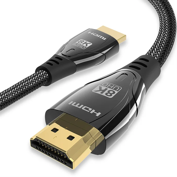 

AvatarCable HDMI 2.1 Gold Plated Cable High Speed 48Gbps 8K60Hz 4K120Hz Ultra HD HDR HDMI 2.1 Cable