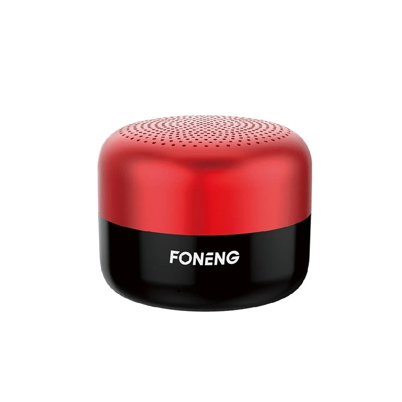 

FONENG Mini Portable Speaker Wireless Blue tooth, Red, black, white