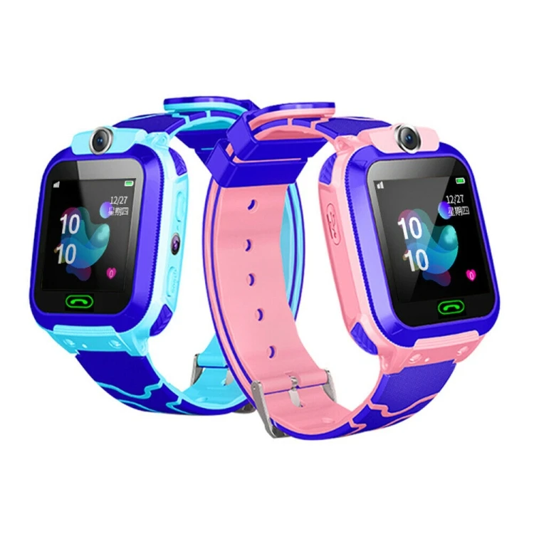 

Q12 1.44 inch Color Screen Smartwatch IP67 Waterproof Swimming GPS Tracker Kids Smart Watch with Voice chat for Children