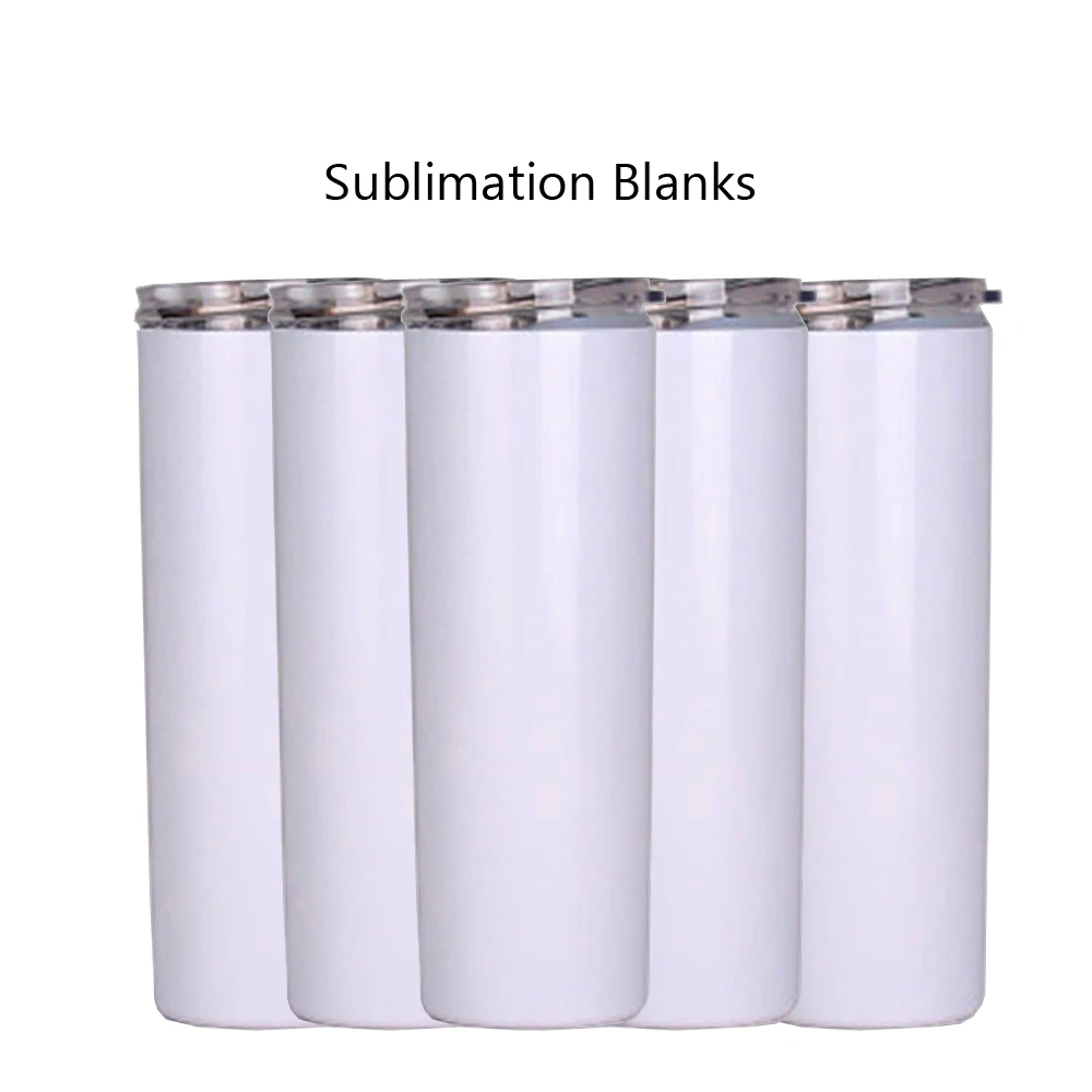 

20 Oz Sublimation Tumblers Straight Tumbler Hot Sale Wholesale Blank Sublimation Tumblers With Lids