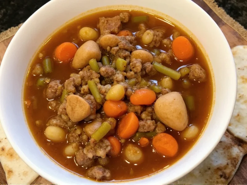 Perfect Slow Cooker Beef and Barley Soup Recipe