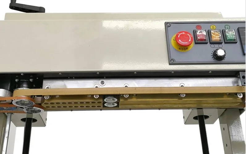 全自动卧式连续塑料袋带封口机封口机