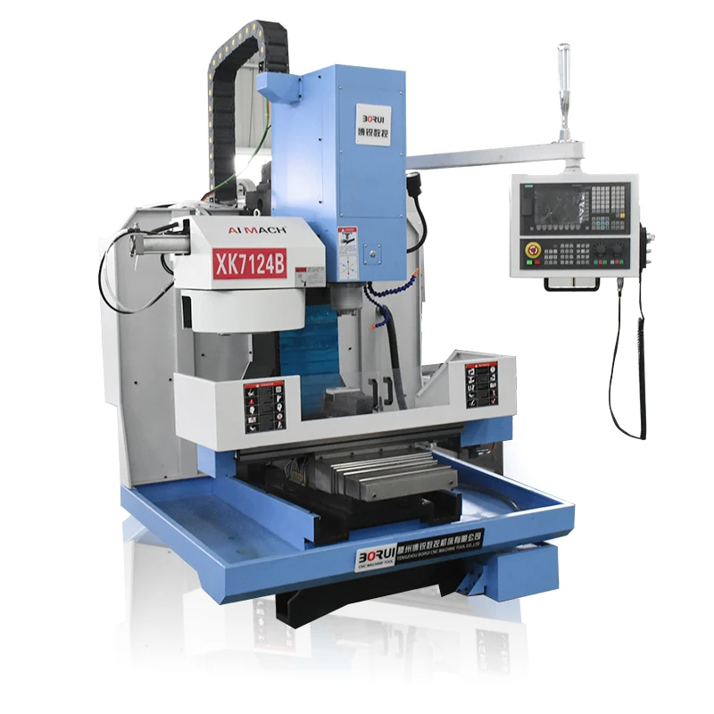 
XK7124 CNC Milling Machine with High Precision and Excellent Quality in low Price 
