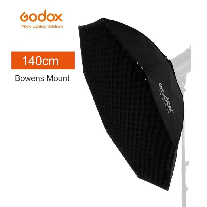 

Godox 140cm Studio Octagon Honeycomb Grid Softbox Reflector softbox with Bowens Mount for Studio Strobe Flash Light, Other