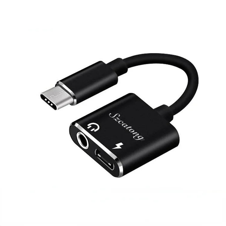 

USB C to 3.5mm Headphone Adapter and Charger Adapter 2 in 1 Type C to Aux Jack with PD Charging Port for Samsung S21 S20 Note10