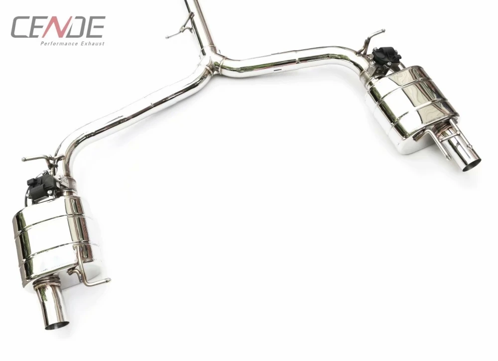 Competition Stainless Steel Exhaust Pipes System For Kia Optima Tip