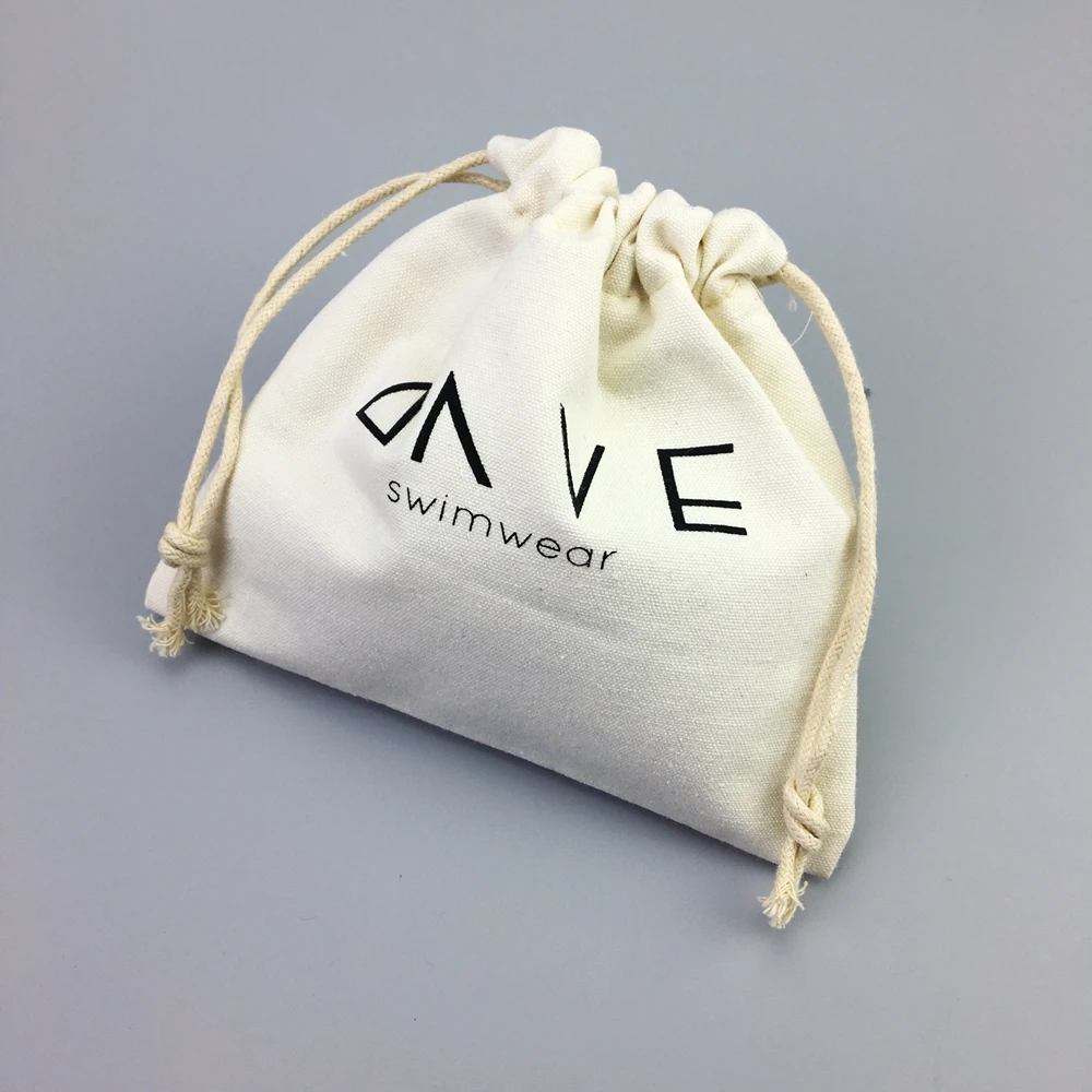 

Design white cotton Customized drawstring dust bag covers for handbag, Will provide the color swatch for option or dyeing color per
