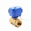 3wire CWX-15N CR02 DC12V DN15 brass female bsp thread motorised 2 way water ball valve