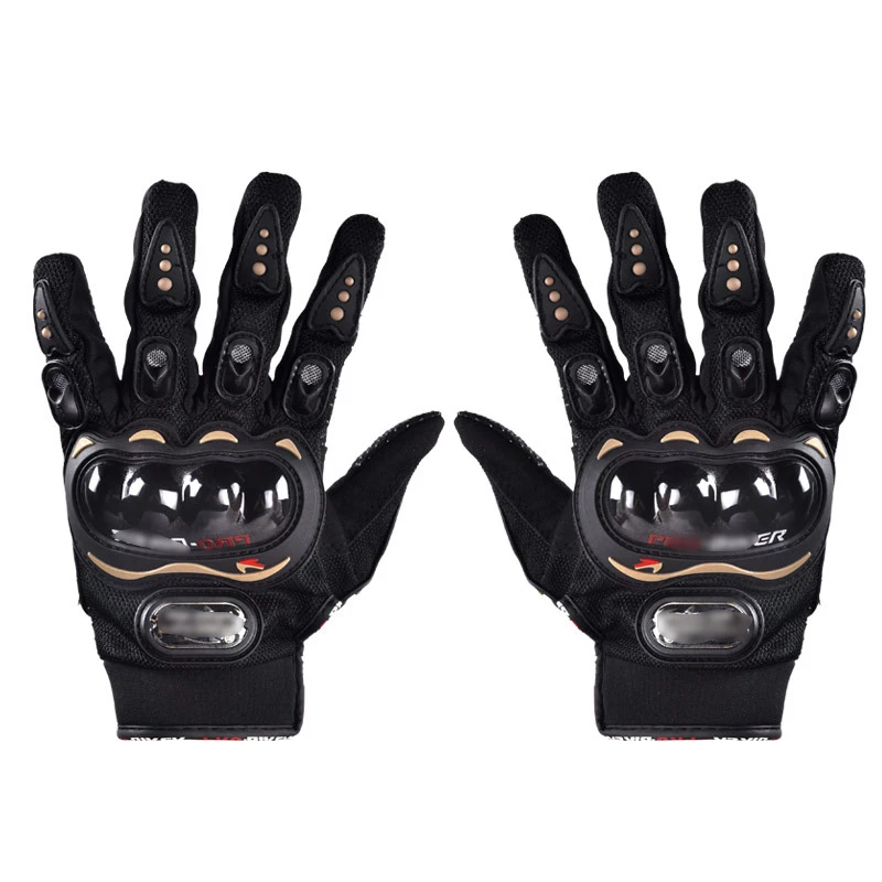 

Guantes luvas PRO biker full finger man women motorcycle bicycle guantes de moto impermeables, Black red blue
