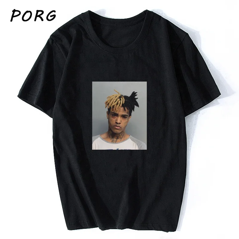 

Rap Xxxtentacion Fashion T-Shirt Gothic Aesthetic Hip Hop T Shirt Men Streetwear Harajuku Vintage Oversize T-shirt, Picture