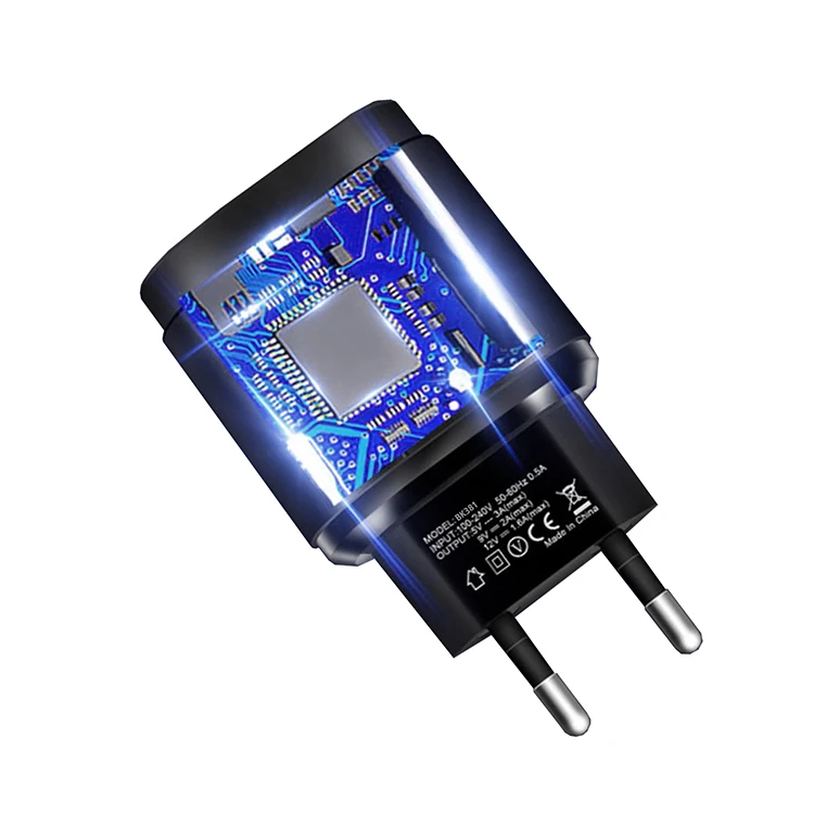 
Hot Selling Qualcomm Quick Charge QC 3.0 Fast USB 18W Phone Wall Charger 