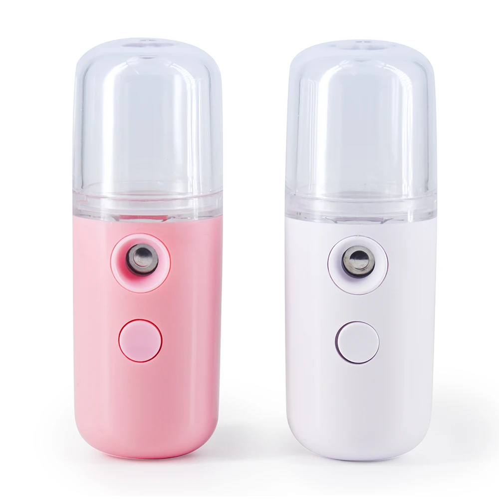 

Wholesale price Mini USB Rechargeable Nano Eyelash Steamer Lash Mist Spray Facial Nano Mister for Eyelash Extension, White,pink