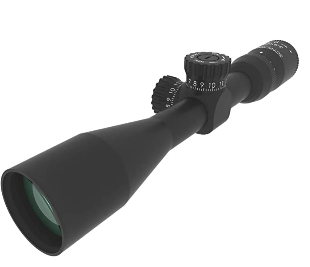 

3-9x40 Rifle Scope Military Hunting Mil Dot Picatinny Mount rings, Matte black