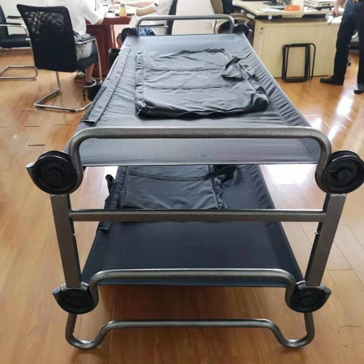 

Steel folding camping military adult bunk bed M917