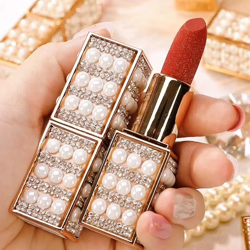 

Long Lasting Red lipstick vendors Private Label Vegan diamond lipstick