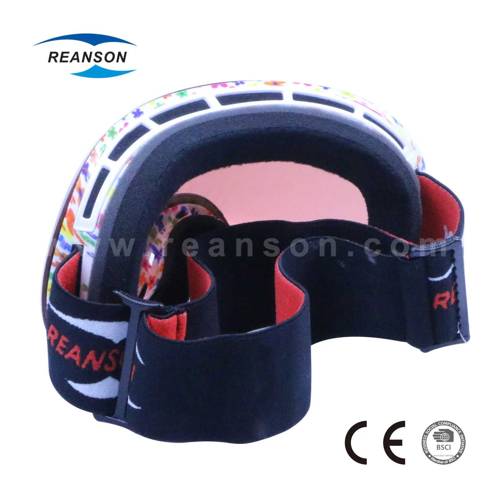 Custom Logo Brand Snowboard Snow Goggles Recycle Antifog Eye