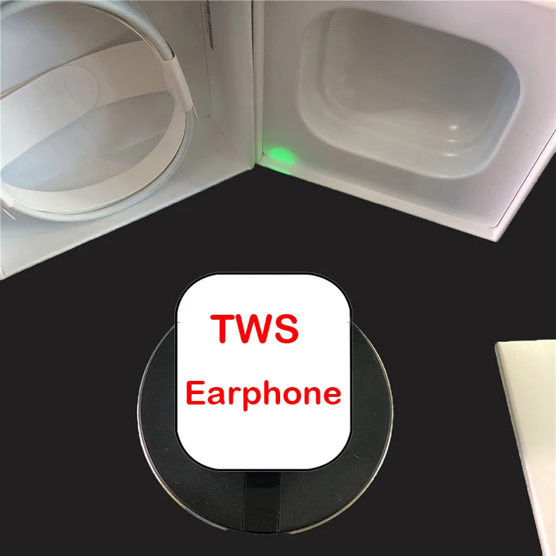 

TWS 2 Original Positioning Name Change Wireless Earphones Smart Sensor Wireless BT Headphones Wireless Charging Headset Earbuds