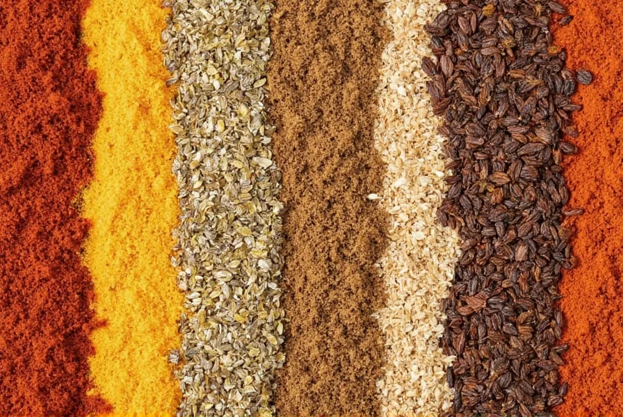 Glass bottles of infused oils with spice labels