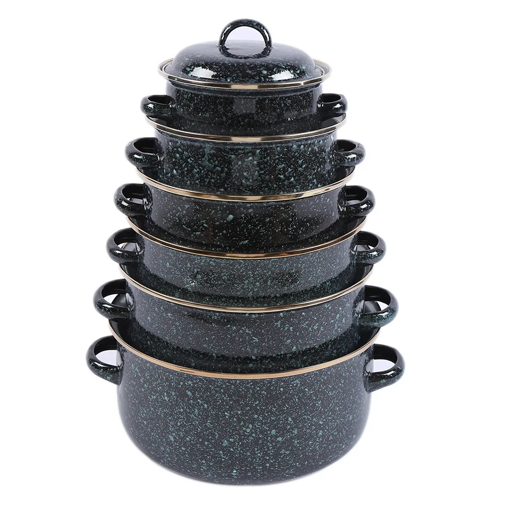 

wholesale saucepan commercial kitchen ware enamel gladd nonstick cookware sets, Picture