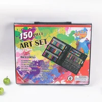 150PCS Drawing art set for kids as gift with crayon,color pen etc. mskib shop