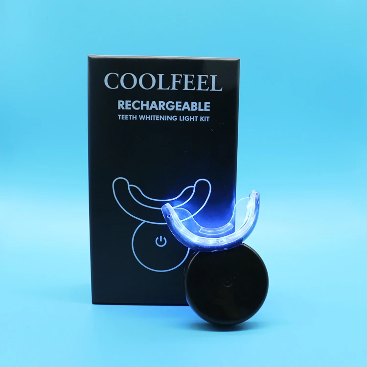 

Cheap price black custom logo rechargeable teeth whitening kit