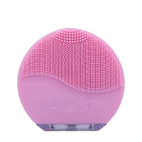 

2019 Best Sell Rechargeable Silicone Waterproof Sonic Electric Facial Massager Cleansing Brush Face cleaner