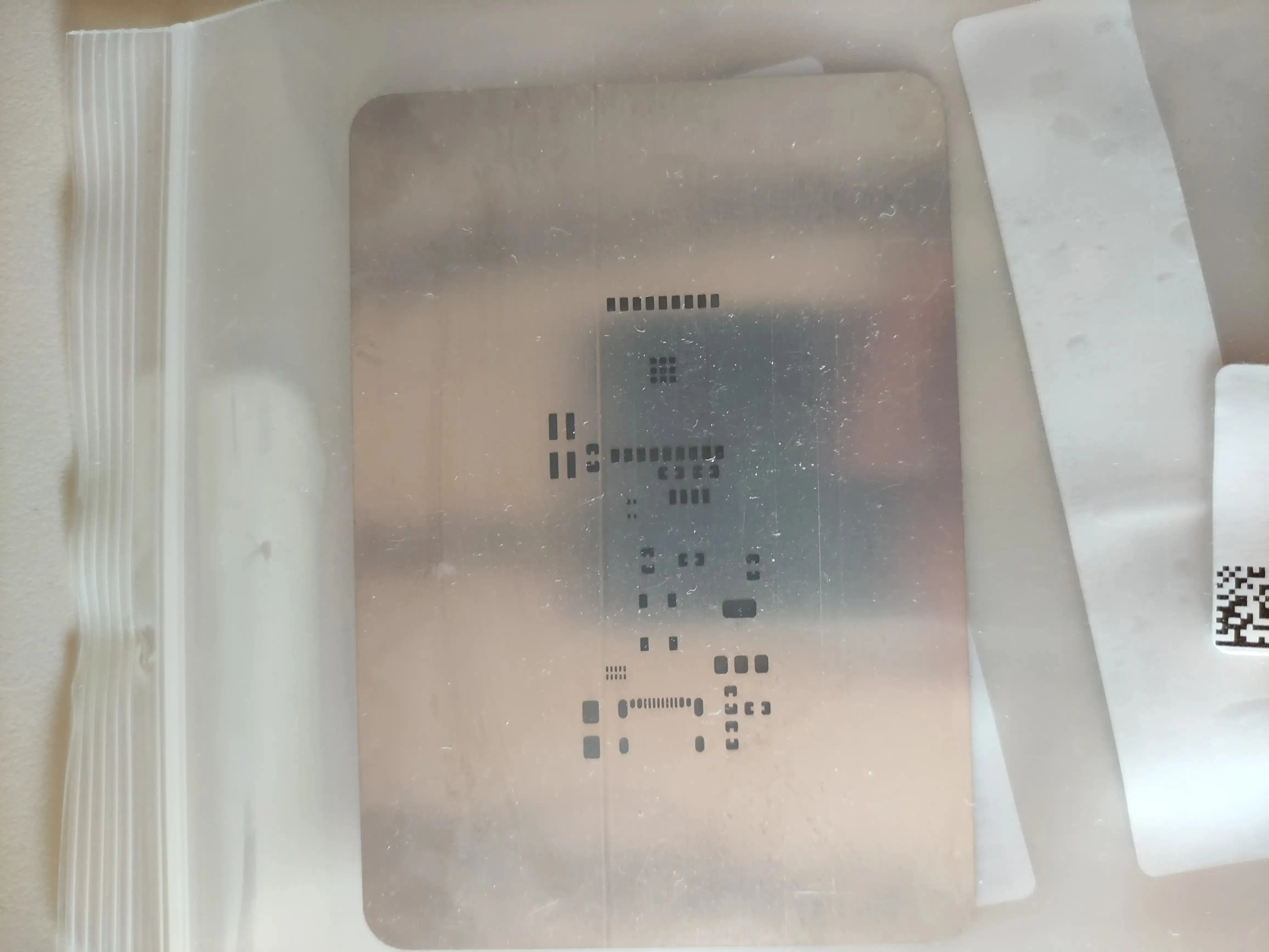 Customer stencil photo